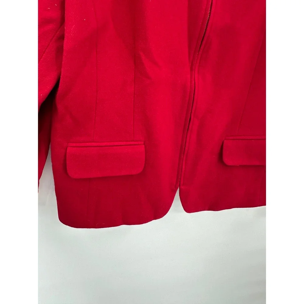 Sag Harbor Wool Jacket Womens Size 14 Classic Timeless Career Professional